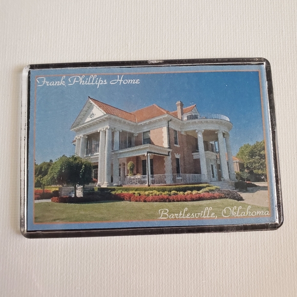 Frank Phillips Home Oklahoma Magnet - Picture 1 of 4